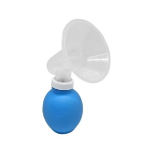 Manual breast pump for travel