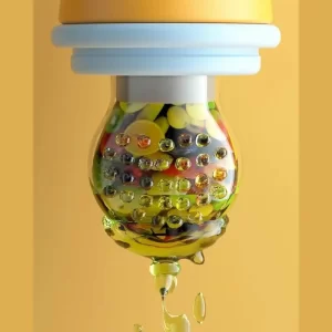 Baby Food Pacifier with Storage