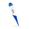 Flexible digital thermometer for babies