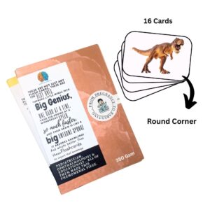 dinosaur flash cards for kids